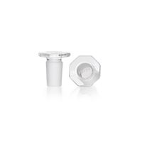 Product Image of DURAN® glass flat-head stoppers, solid, octagonal, NS 19/26, 10 pc/PAK