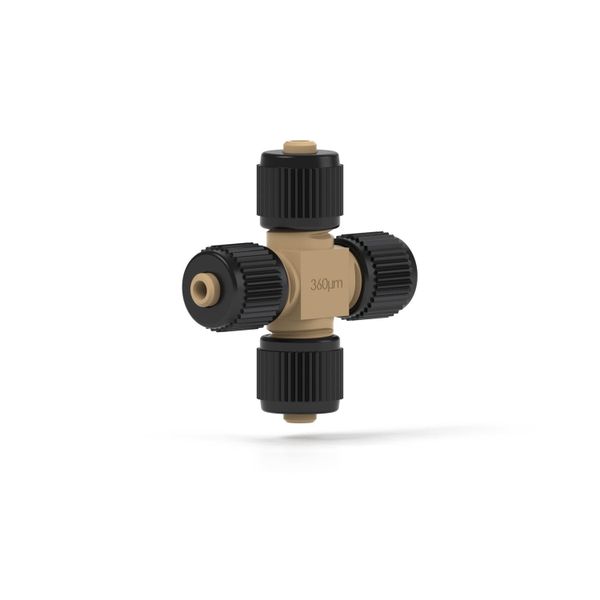 Upchurch Scientific MicroCross PEEK 360μm with Fittings, 1pc/PAK