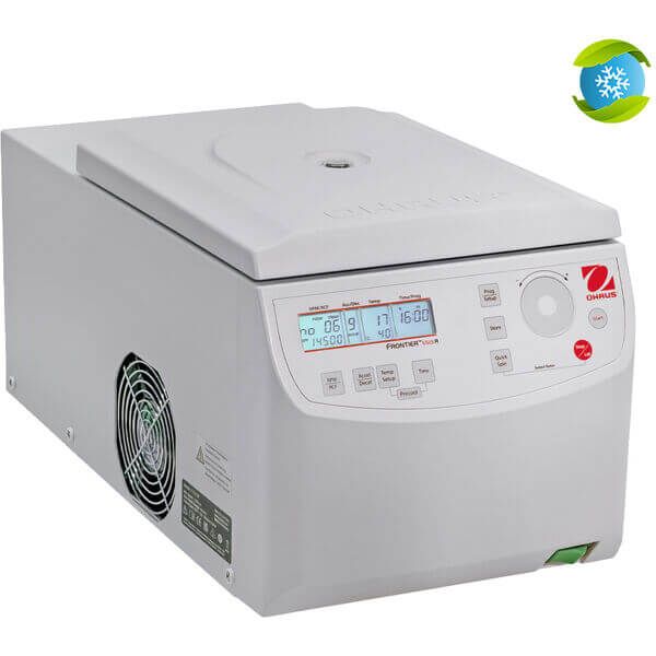 Ohaus Frontier 5000 Micro-Centrifuge FC5513R V1, 230V, maximum Load 24 x 1,5 / 2,0 ml, max 14500 rpm, without Rotor, with Cooling function