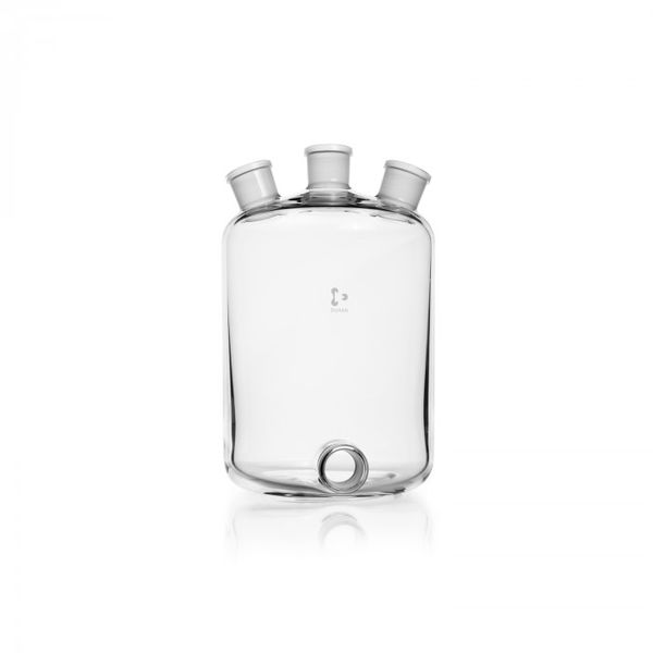 Duran Group Woulff bottle, Duran, glass, 1000 ml, NS 24/29, with 3 necks