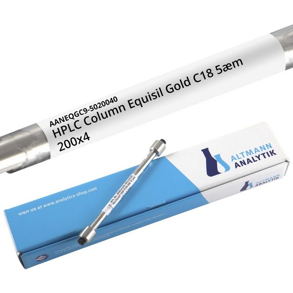 Altmann Analytik HPLC Column Equisil Gold C18, 120Å, 5.0 μm, 4 x 200 mm, endcapped
