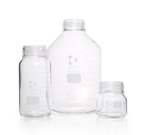 Duran Group Wide neck bottle, clear glass, GLS 80, 20000 ml