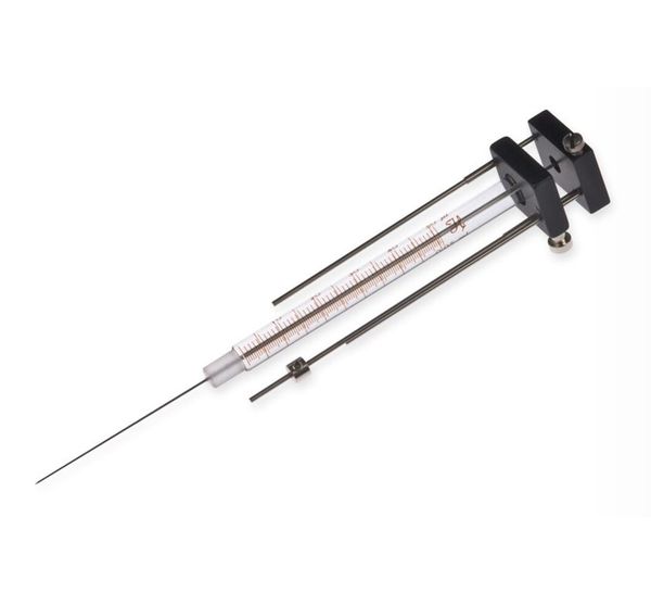 Hamilton 50 μl, Model 705 NCH Syringe, 22S Gauge, 51 mm, point style 2, max. Pressure 2000 psig (137.9 bar), max. Temperature 50°C / 122°F