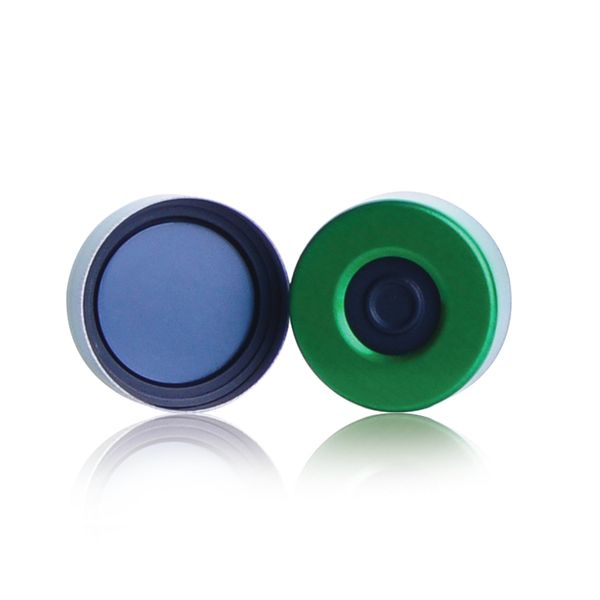 DWK Wheaton 20 mm AlumiTin PTFE/Butyl, gegossen, 100 St/Pkg