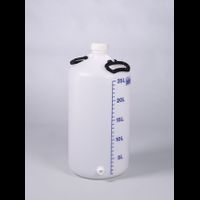 Vorratsflasche mit Gewindestutzen, HDPE, 25 l, mit Verschluss, alte Artikelnr. 0402-25