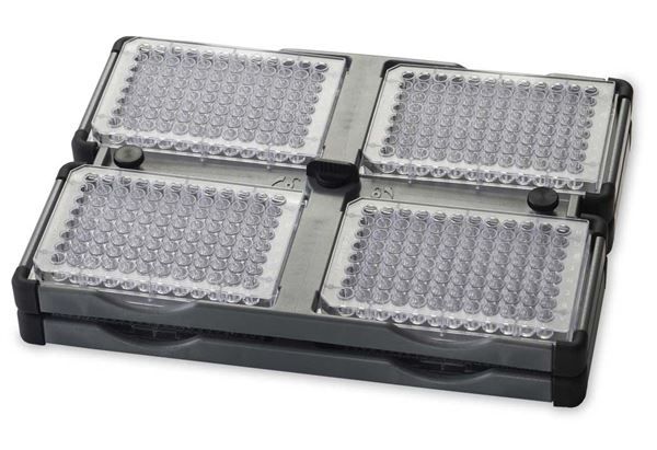 Ohaus 4 Platz Stapelbarer Mikroplattenhalter, für Vortexer