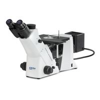 Product Image of OLM 171 Metalurgical Microscope (Invers) Trinocular, Inf Plan 5/10/20/50, WF10x22, 50W Hal