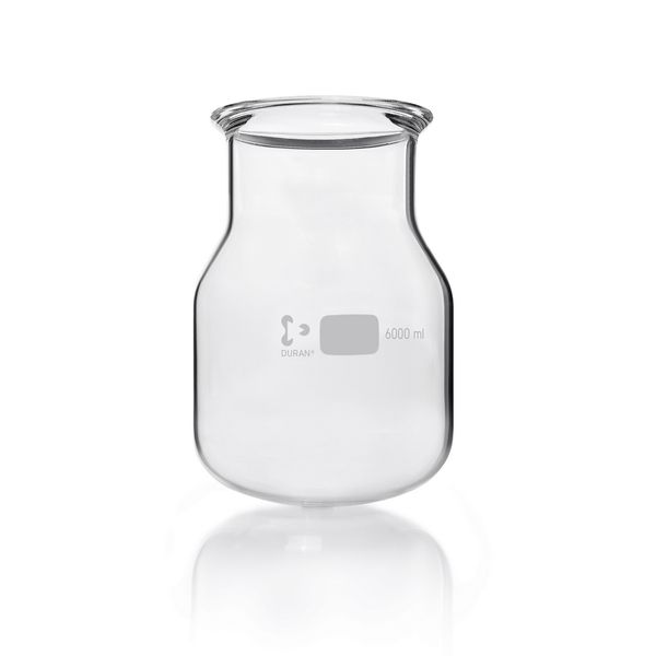 Duran Group Planflansch-Reaktionsgefäß 6000 ml Flansch m i t Nut