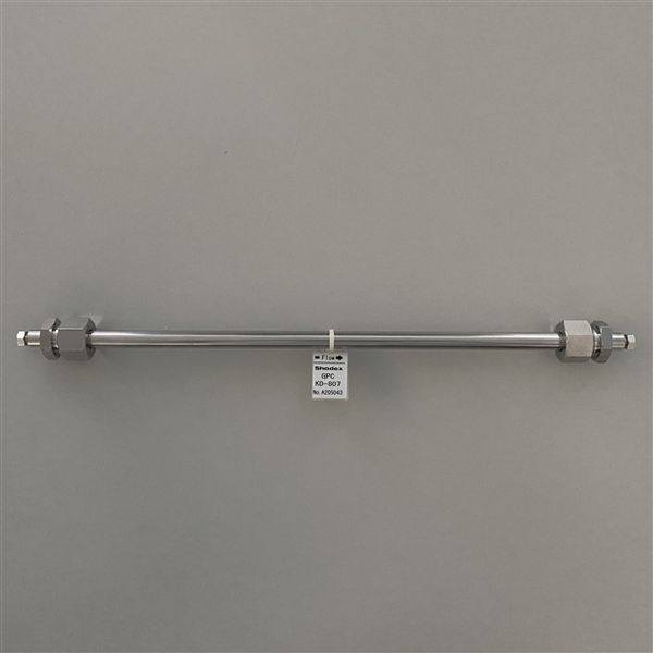 Shodex HPLC-Säule GPC KD-807, 20000 Å, 18 μm, 8 x 300 mm