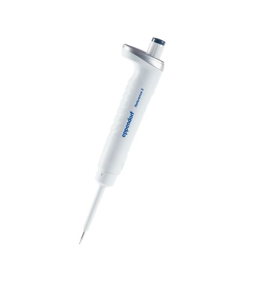 Eppendorf EP Reference 2 G, single-channel, fixed, 1 μl, dark gray