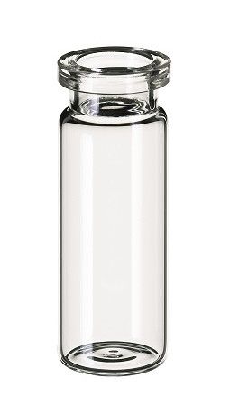 Altmann Analytik ND20/ND18 10ml Crimp Neck Vial, 54.5x20mm, clear glass, 1st hydrolytic class, flat bottom, 10 x 100 pc