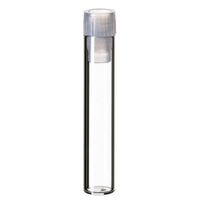 Product Image of Shell Vial, 1ml, 40x8,2mm, clear, 8mm PE plug, soft, without insertion barrier for Micro-Insert, transparent, 1000/pac