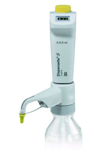 Brand GmbH & Co. KG Dispensette S Organic, Digital, DE-M, 0,5 - 5 ml, without recirculation valve