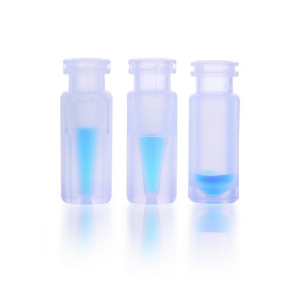 DWK Wheaton 300 μl Fläschchen mit konischem Boden, PP, klar, Schnappverschluss, 12 x 32 mm, 1000 St/Pkg