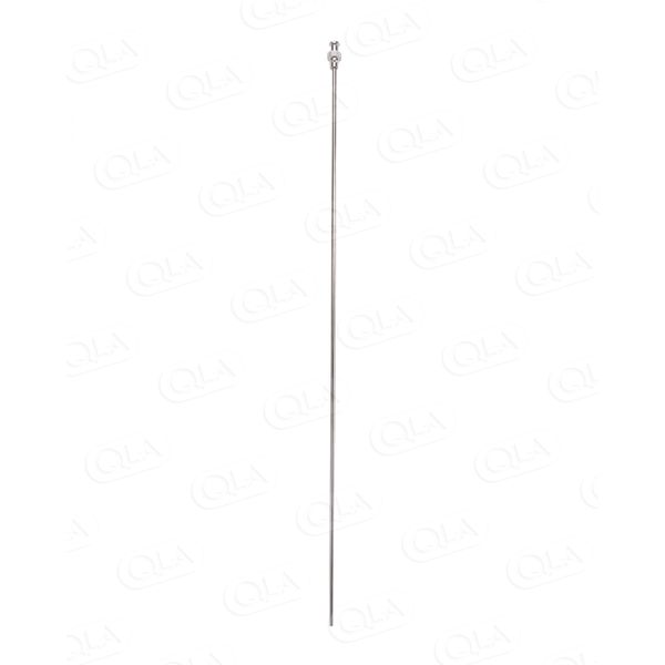 QLA 15 inch (380mm) Straight 316 SS 1/8 inch (3.2mm) OD Cannula with SS Luer Lock