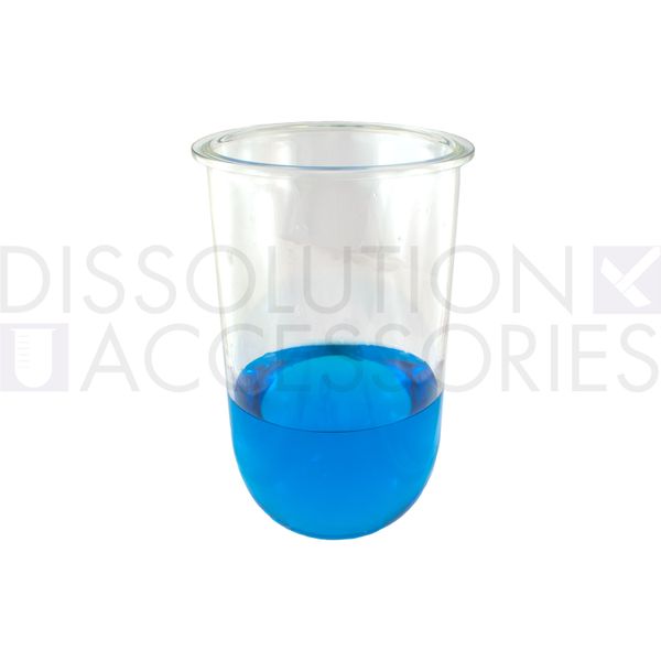 Dissolution Accessories Vessel, Boro 3.3, clear, 4000 ml, Distek