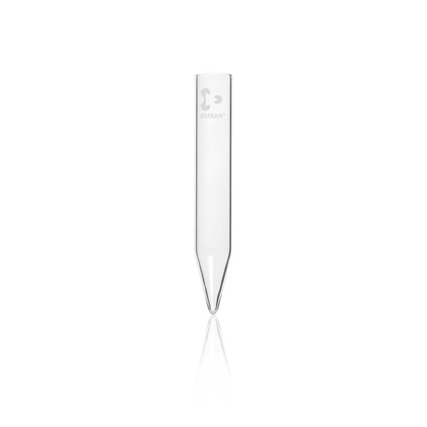 Duran Group Centrifuge tube/DURAN, 12 ml with conical bottom, angle 30°, 50 pc/PAK