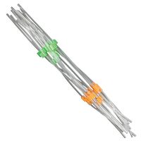 Product Image of MPP PVC Tubing Flared, 0.38 mm, orange green. 12/PAK