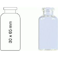 Product Image of 25mL Headspace Crimp Neck Vial N 20 outer diameter: 30 mm, outer height: 65 mm clear