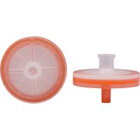 Product Image of Spritzenvorsatzfilter, Chromafil, PET, 25 mm, 0,45 µm, farblos/orange, 100 St/Pkg