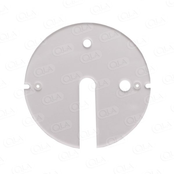 QLA Clear Cover with Paddle Slot & Extra Hole for Stationary Basket for VanKel EaseAlign Bracket