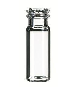 Altmann Analytik 1.5ml Snap Ring Vial, 32 x 11.6mm, clear glass, 1st hydrolytic class, wide opening, 1000/PAK
