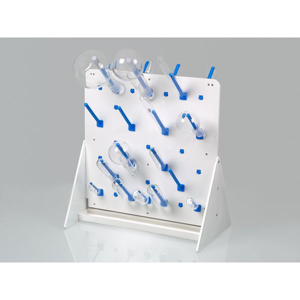 Bürkle Draining rack, benchtop, BxH 600x600 mm