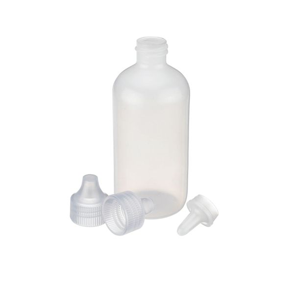 DWK Wheaton 125 ml Tropfflasche mit Strahlspitze, LDPE natur, 72 St/Pkg
