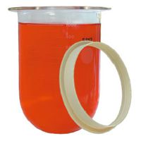 Product Image of 1000mL Clear Glass Vessel with Acculign Ring for Distek, Serialized