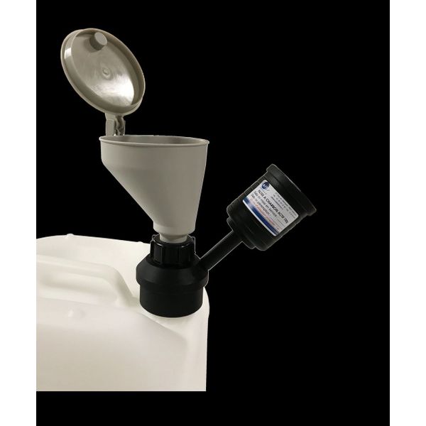 A.I.T. France Smart Waste Cap Funnel with hinged lid for can S55, charcoal filter emplacem., old number: AISW55-C-FSC