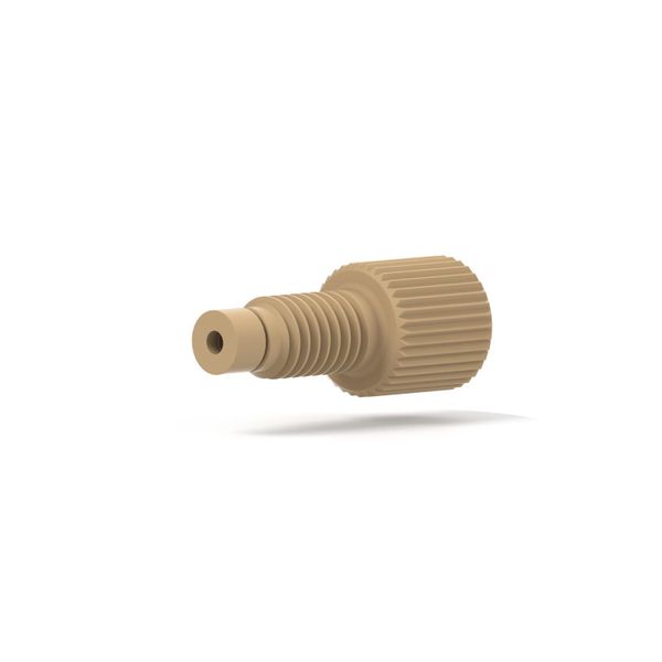 Upchurch Scientific Fitting, einteilig, M6 Flachboden, für 1/16'' AD, 10 St/Pkg