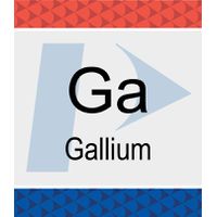 Product Image of Gallium (Ga) Pure Single-Element Standard, 1,000 µg/mL, 2% HNO3, 125 mL