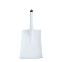 Product Image of Hand scoop for foodstuffs, PP white, LxW 32x25 cm