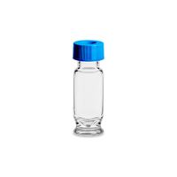 Product Image of LCMS Zertifiziertes Klarglas 12 x 32mm Gewindeflaschen, mit Cap und PTFE/Silikon Septum , 2 mL Volumen, 100/PAK