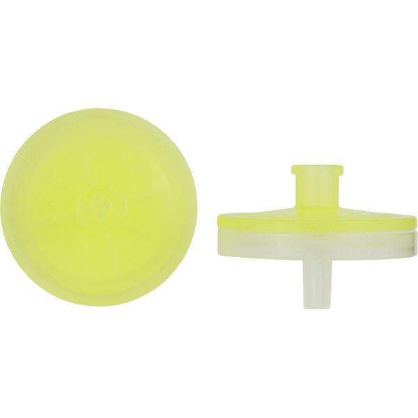 Altmann Analytik Spritzenfilter Micropur, PTFE, 25 mm, 0,20 μm, PP-Gehäuse gelb/farblos, 400 St/Pkg