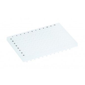 Ratiolab 96-Well PCR-Platten, 96 x 0,2 ml, Halbrand, 50 pc/PAK