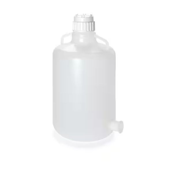 Nalgene Thermo Scientific Ballonflasche, PP, graduiert, 10 L, mit 1,5'' Sanitärflansch , 1 St/Pkg