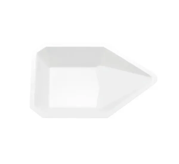Brand GmbH & Co. KG Wägeschale, PS, mit Ausguss, 135 ml, 84 x 130 x 25 mm, antistatisch, 500 St/Pkg