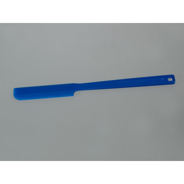 Bürkle Probenspachtel für Lebensmittel, 192 x 20 mm, PS blau, steril, 100 St/Pkg