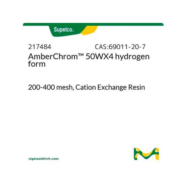 Sigma-Aldrich DOWEX 50WX4-400, Ionenaustauscher, 500 g