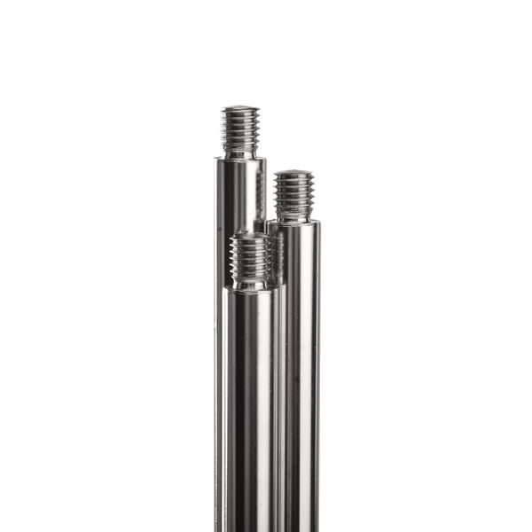 Bochem Stativstange, 18/10 Edelstahl, Gewinde M 10, 1500 x 13 mm