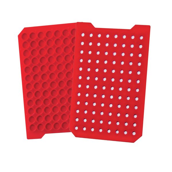 DWK Wheaton Natural colored μlmat sealing mat for microplate, with pre-cut PTFE/silicone septa, EVA