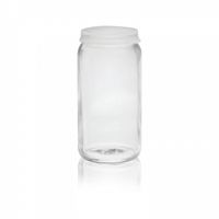 Product Image of Sample bottle, 120ml, glass, snap caps 45 mm, 50 x 95 mm, 72 pc/PAK