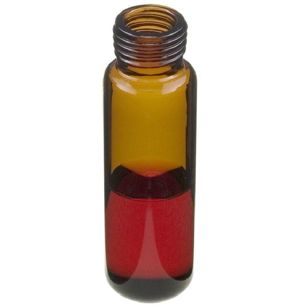 Microsolv Headspace Vial amber, 20 ml, Screw Thread 18 mm, Round Bottom, 100 pc/PAK