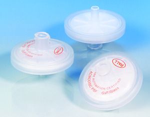 Pall Corporation Spritzenvorsatzfilter Acrodisc PSF, GF55, 25 mm, 0.7 μm, Luer-Lock innen/Luer-Slip außen, 1000 St/Pkg
