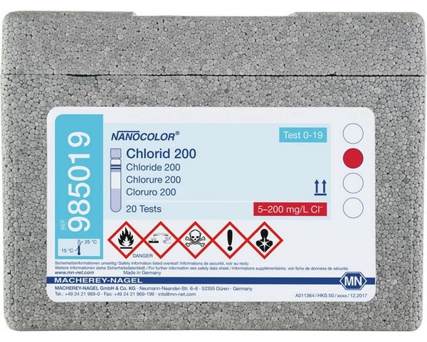Macherey-Nagel Rundküvettentest NANOCOLOR Chlorid 200