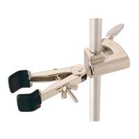 Product Image of Clamp, Multi Purpose, CLM-FIXED2SSM, Stainless Steel, 2-Prong, Single Adjust, Arm 127 mm