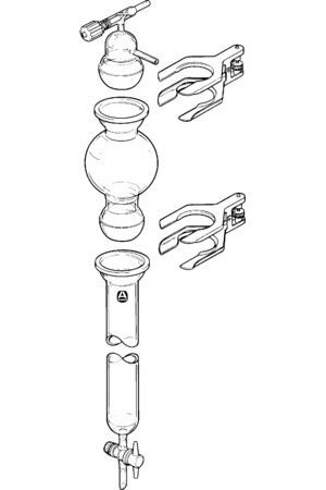 Aldrich Flash chromatography assembly with standard ball joints, 600ml, SJ 65/40