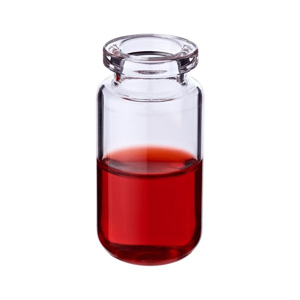 Microsolv Headspace Vial clear, 10 ml, Crimp Top 20 mm, CTC Style, Round Bottom, 100 pc/PAK