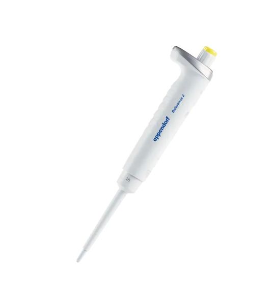 Eppendorf EP Reference 2 G, Einkanalpipette, fix, 25 μl, gelb